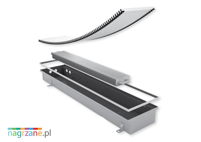 Konwektor kanałowy PK firmy Vasco - PK - 300 x 420 x 1600