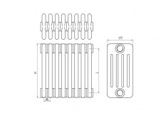 Rysunek techniczny Tesi 5 - RT508651601AA02